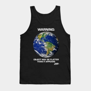 Flat Earth Society: Dark Color Tank Top